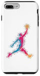 Coque pour iPhone 7 Plus/8 Plus Basketteur Cadeau Basket Maillot Basketball Couleur Noel