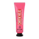 Maybelline Cheek Heat Sheer Gel-Cream Blush 20 Rose Flash 10 ml