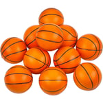 Qqdd Mini Basketboll Stressbollar - (12-pack) 4 cm Små Skumbasketbollar För Barn, Spo  (FMY)