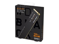 Wd_Black Sn770 Wds500g3x0e - Ssd - 500 Gb - Intern - M.2 2280 - Pcie 4.0 X4 (Nvme)