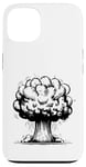 iPhone 13 #snirt Atomic Mushroom T-Shirt Explosion Cloud Volcano Smoke Case