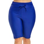 Woman Trouser Casual,Fashion Womens High Waist Elastic Lacing Plus Size Solid Sport Pants Yoga Shorts Blue,Plus Size Pants For Valentine'S Easter Gift