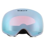 Oakley Unisex Ski Goggles Flight Deck XM OO7064-A0 Matte White Prizm Snow Sapphire Iridium - One Size