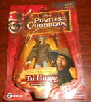 figurine + accessoires PIRATES DES CARAIBES "tai huang", neuve en boîte