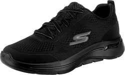 Skechers Go Walk Arch Fit Baskets Homme Black Textile/synthetic/trim 46