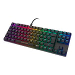 Deltaco Gaming DK420 Low Profile Gaming Tangentbord Svart