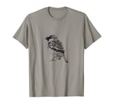 Sparrow on the roof, house sparrow, sparrow bird gift T-Shirt