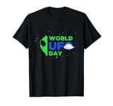 World UFO Day Matching Outfits July 2nd Alien Awareness Day T-Shirt