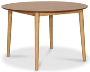 Skånska Möbelhuset Oskar runt matbord förlängningsbart Ø120-170 cm