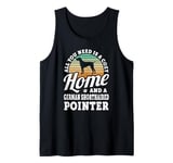 Cozy Home And A German Shorthaired Pointer Dog Short Haired Tank Top