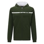 BOSS Men's Authentic Jacket H Loungewear, Dark Green306, S