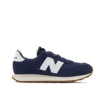 New Balance Boys Boy's Juniors 237 Bungee Trainers in Indigo - Indigo Blue Suede - Size UK 1