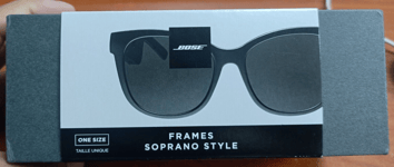 BOSE SOPRANO FRAMES AUDIO SUNGLASSES 851336-0110 BLACK