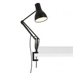 Skrivbordslampa Type 75, Utförande Klämfäste, Färg Jet Black