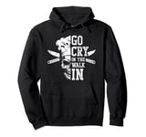 Go cry in the walk for a Sous Chef cooking funny Chef Pullover Hoodie