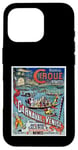 Coque pour iPhone 16 Pro Affiche vintage Carnaval Paris Maillot Bordeaux