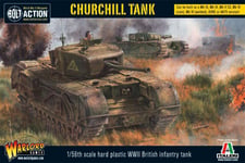 Bolt Action - World War II British Churchill Tank (28mm) (plastic) (Warlord Game