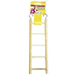 Happy Pet Wooden Bird Ladder 5 Step