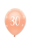 Latex All-Over Print 30th Birthday Balloon