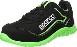 Sparco 07522NRVF Nitro Ott S3 SRC Safety Shoes Black/Green 48