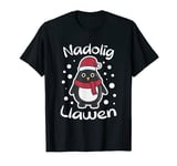 Nadolig Llawen Wales Welsh Cymru Happy Christmas Penguin T-Shirt