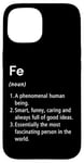 Coque pour iPhone 15 Fe Définition du nom Dictionnaire amusant