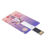 Card U Disk Portable Cartoon Usb2.0 Flash Drive Computer Data Storage Memory Sti