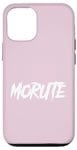 Coque pour iPhone 12/12 Pro Morute Aesthetic Poupée effrayante + Mignon Horreur Goth Dents