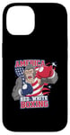 Coque pour iPhone 14 America Red White Boxing Pride - Gorilla Boxing