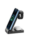 POWEE PRO: CHARGEUR 3 EN 1 AVEC FONCTION STAND 22,5Watts - SMARTPHONE / SMARTWATCH / ECOUTEURS