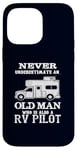 iPhone 14 Pro Max RV Pilot Camper Caravan Funny Old School Camping Camp Case