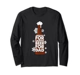 Funny Christmas Drinking Beer Drinker Saying Long Sleeve T-Shirt