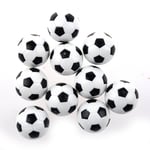 Visork Mini Table Footballs Classic Soccer Professional Sports Ball Mini Foam Desktop Football For Desk Sports Games 10 Pieces