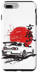 Coque pour iPhone 7 Plus/8 Plus Retro JDM Japan Domestic Market Drift Racing Car Legend