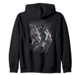 Batman Gargoyles Zip Hoodie