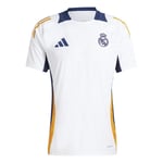 adidas Real Madrid Tränings T-Shirt Tiro 24 - Vit/Navy/Crew Orange adult IT5126