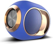 Manspyf Mini Speaker Bluetooth Speaker Speakers Bluetooth Wireless Loud High-End Playback Time 8 Hours Clear Bass Enhance Bass-Blue