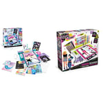 Art Lab Watercolour Studio, All-in-One Studio, 8 Paints, 15 Watercolour Sheets & Style 4 Ever OFG 232 Fashion Designer Studio, Real Adhesive Fabrics, Design From Scratch, Stickers, Gems, Pencils