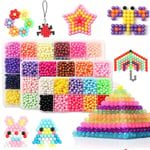 1000 bitar Handgjorda Magic Vatten Fuse Beads Creative Beads DIY Konst Hantverk Leksaker Set med tillbehör