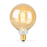 Nedis LED Glödlampa E27 | G125 | 3.8 W | 250 lm | 2100 K | Dimbar | Extra varm vit | Retrostil | 1 st