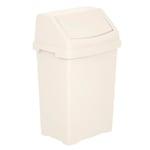 Swing Bin Lid 25L Kitchen Waste Paper Rubbish Plastic Home