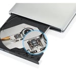 ZA23088-[Extern Blu-ray-enhet]Ultra Slim 3D Blu-ray-enhet USB 3.0 Bärbar extern BD-RW CD-RW DVD-RW-brännare