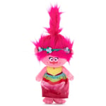 Poppy Dreamworks Trolls World Tour Movie Soft Plush Toy Pink 33 Cm Hair Flowers