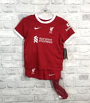 Liverpool Child's Unisex Personalised Home Kit Size M Age 5-6 BNWT (EG120F13)