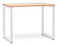 Box Furniture - Table bureau iCub Strong eco 60x100x75 cm Blanc Naturel