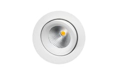 SG Armaturen Junistar Isosafe Downlight Hvit, 2000-2800K, 7W, DimToWarm - 3202527