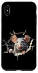 iPhone XS Max Mouse Hole Peeking Mice Cute Mouse Costume Boys Girls Men Case