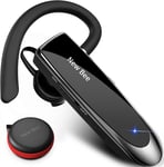 New bee Handsfree Bluetooth Earpiece, 5.8 cm x 1.5 x 1.4 cm, Black 