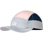 Buff Adults Domus 5 Panel Outdoor Running Baseball Cap Hat - Light Grey - L/XL