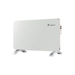 Sannover - Radiateur Electrique Mobile en Verre Sorimo 2000 w Blanc